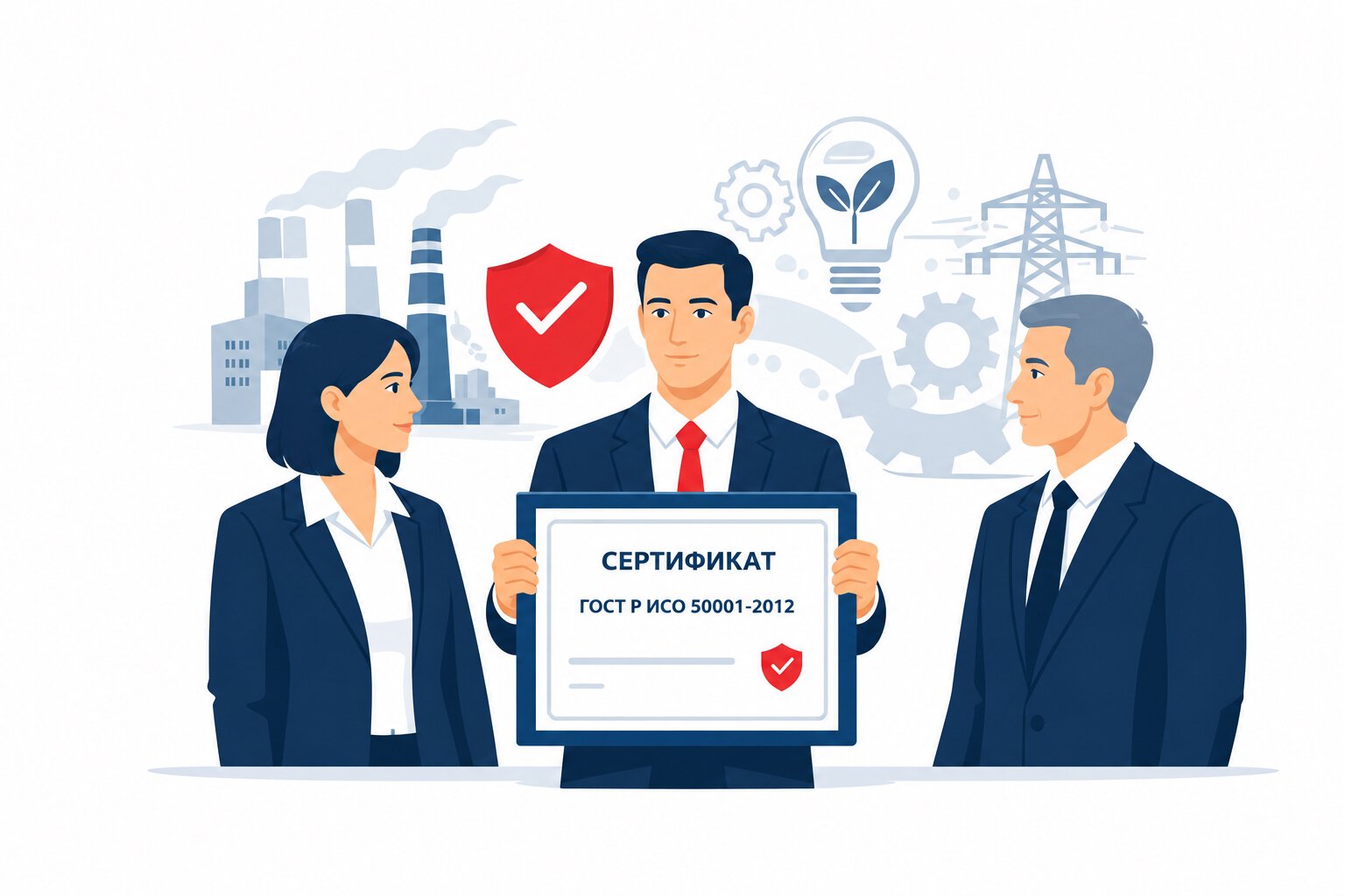 Оформление сертификата ГОСТ Р ИСО 50001-2012 в Калуге и по всей Калужской области
