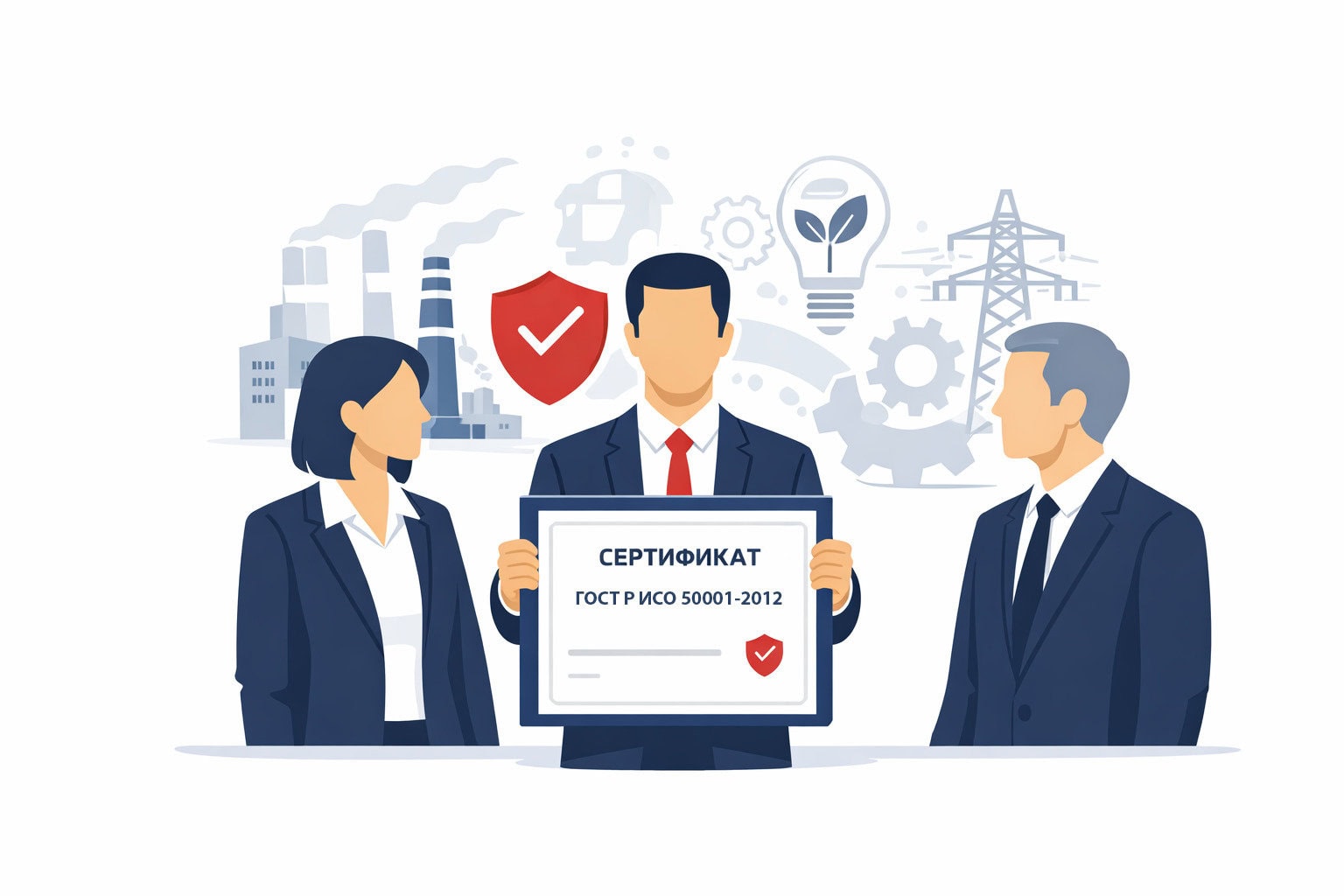 Оформление сертификата ГОСТ Р ИСО 50001-2012 в Калуге и по всей Калужской области
