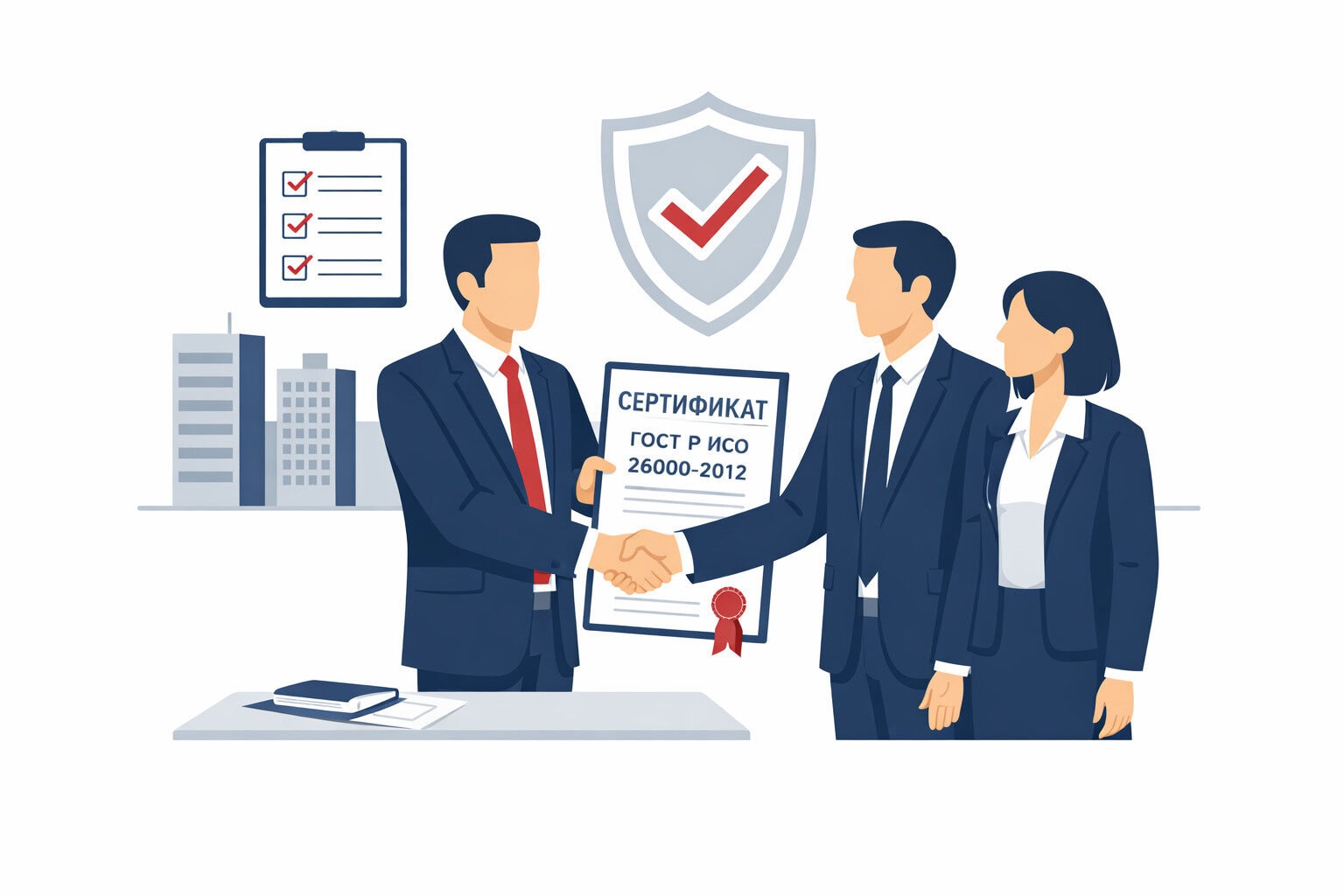 Порядок оформления сертификата ГОСТ Р ИСО 26000-2012 в Калуге