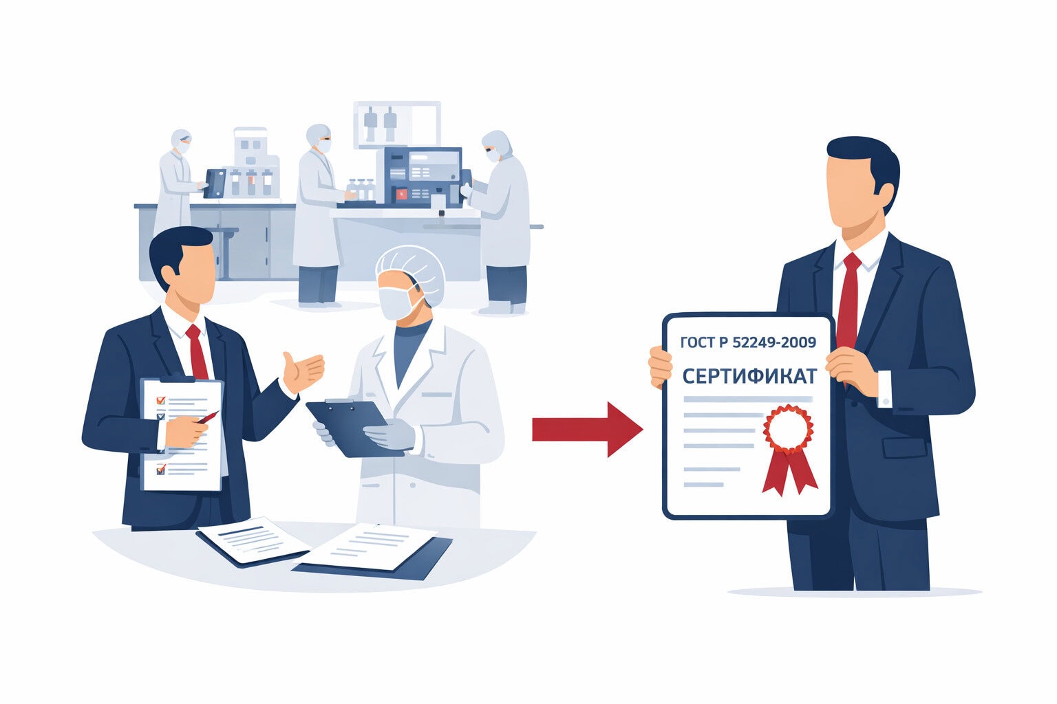 Процедура сертификации ГОСТ Р 52249-2009 в Калуге