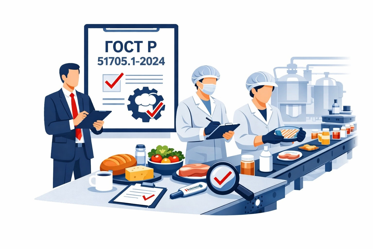Оформление ГОСТ Р 51705.1 2024 ХАССП в Калуге